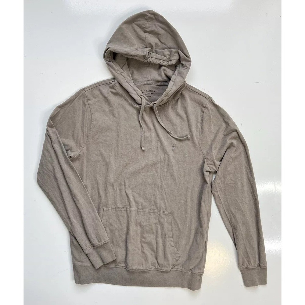 ALLSAINTS‎ Brace Pullover Brushed Cotton Hoodie / Men's Medium